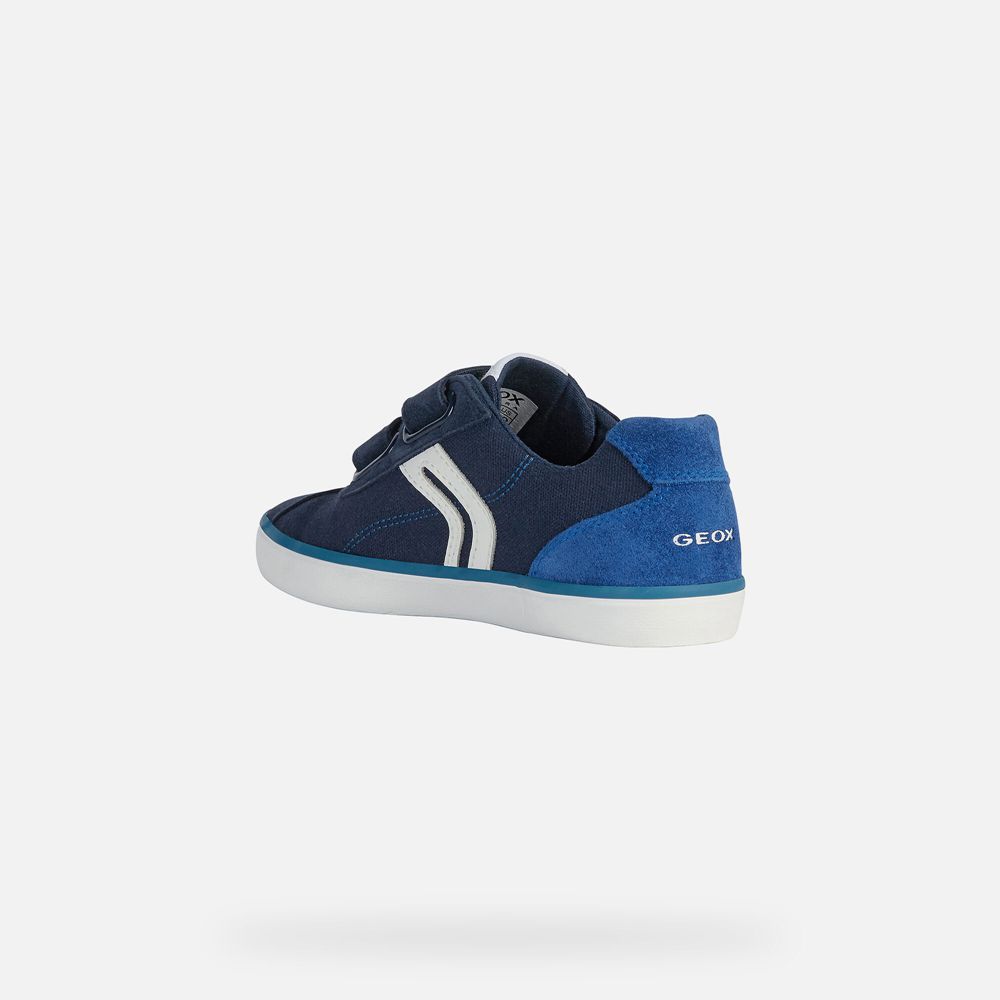 Geox Erkek Çocuk Spor Ayakkabı Lacivert - Kilwi - MTK-156489